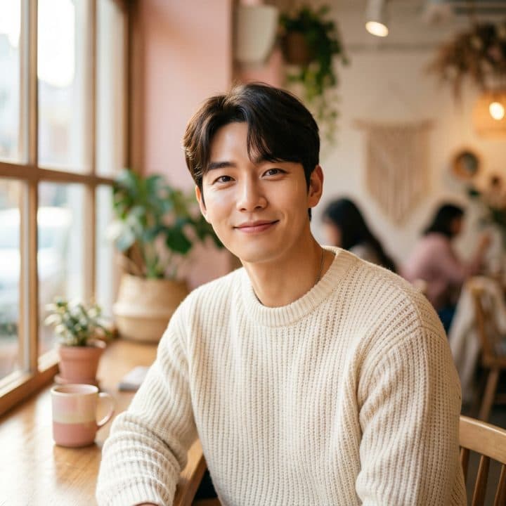 몽글이가 그린 가상 인물 예시 이미지